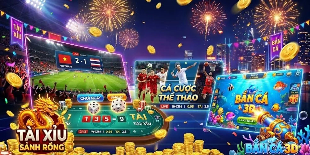 Mini game và cá cược thể thao kịch tính mỗi ngày